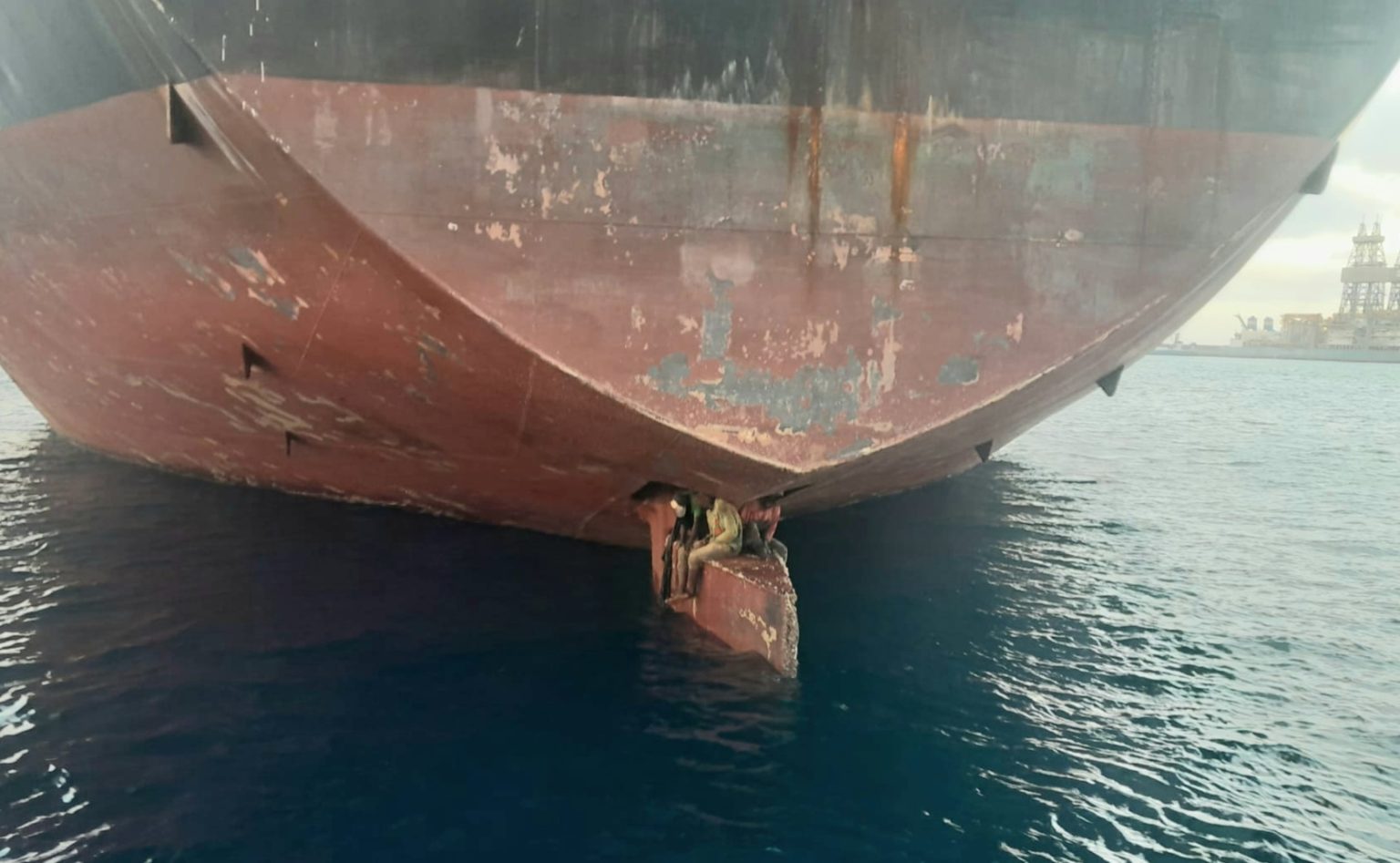Spanish coastguard rescues three Nigerians under ship from Lagos Spanish coastguard rescues three Nigerians under ship from Lagos