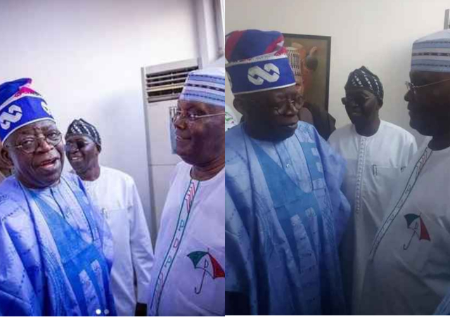 Tinubu, Atiku, Meet Again At Airport tinubu