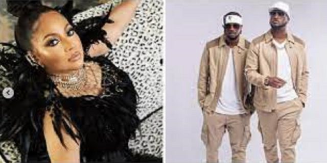 lola omotayo psquare birthday psquare