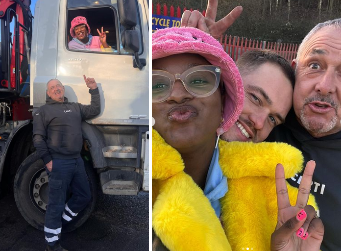 DJ Cuppy Meets Fiance, Ryan Taylor's Dad DJ Cuppy