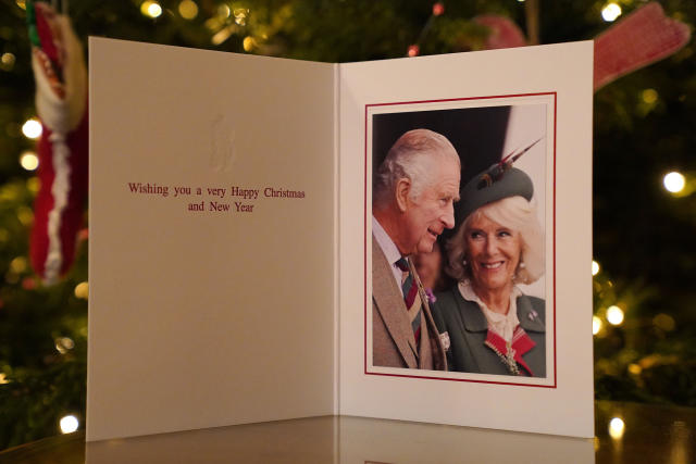 King Charles & Camilla Release Their First Christmas Card King Charles