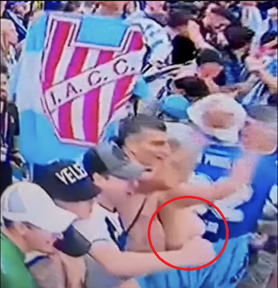 Topless Argentinian