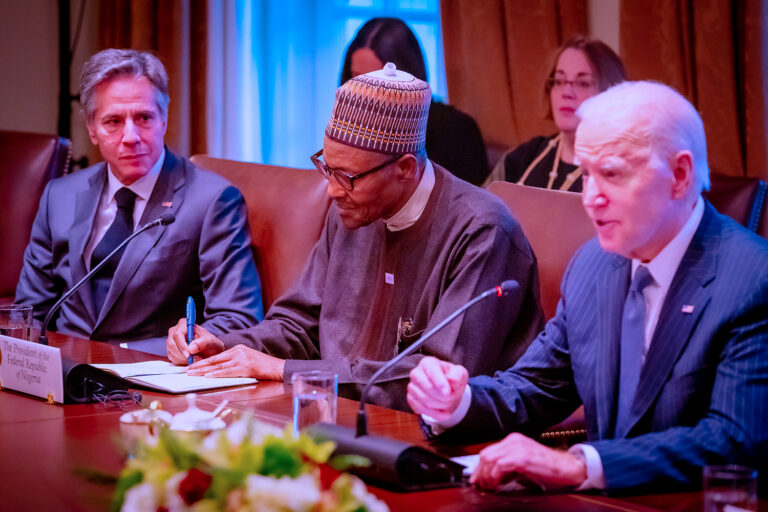  Buhari Meets Biden At The White House Amid US-Africa Summit [Photos]