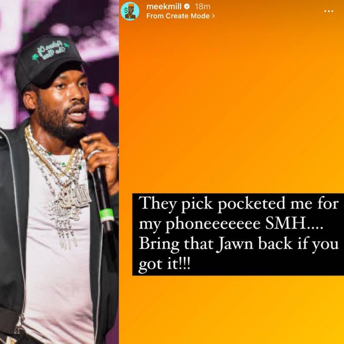 Ghana Police Recover Meek Mill’s Stolen Phone, Arrest Suspect
