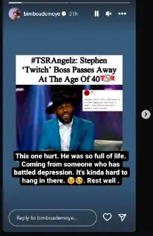 ‘It’s Hard To Hang In There’- Bimbo Ademoye Speaks On Depression