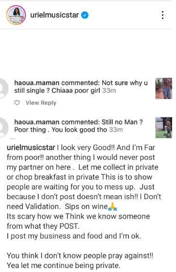 This Is Why I Will Never Make My Relationship Public - Uriel Oputa 1 Uriel Oputa