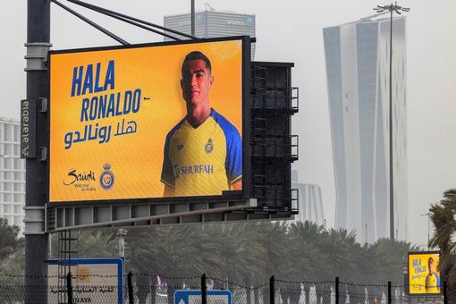 Ronaldo lands in Saudi Arabia for unveiling