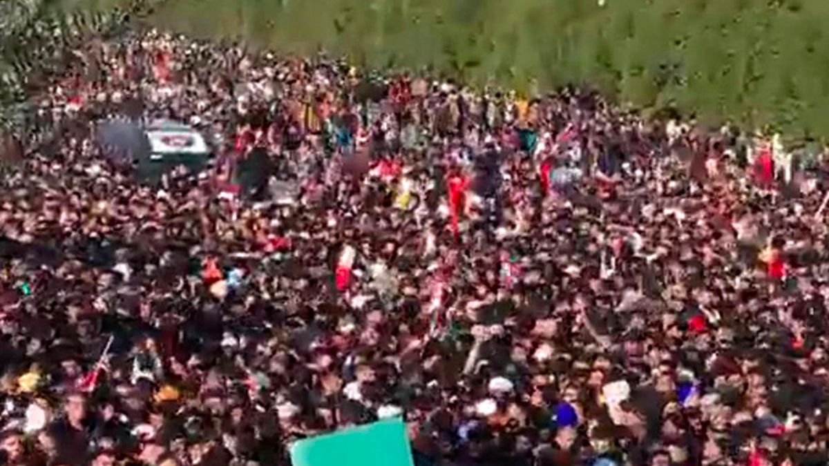 Two Dead, Many Injured In Horror Stampede At Iraq Football Stadium 2 One dead and more than 50 suffocated in horror stampede inside Iraq football stadium