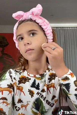 Kourtney Kardashian slammed after daughter Penelope, 10, films 'makeup routine'