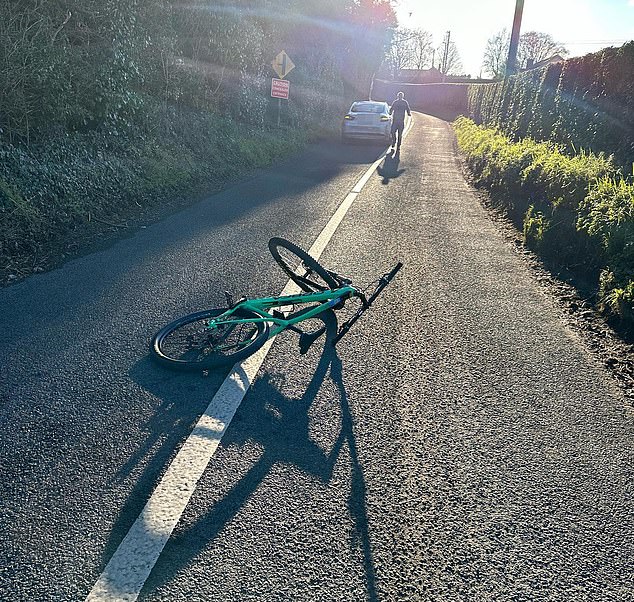 Conor McGregor is hit by a car while cycling