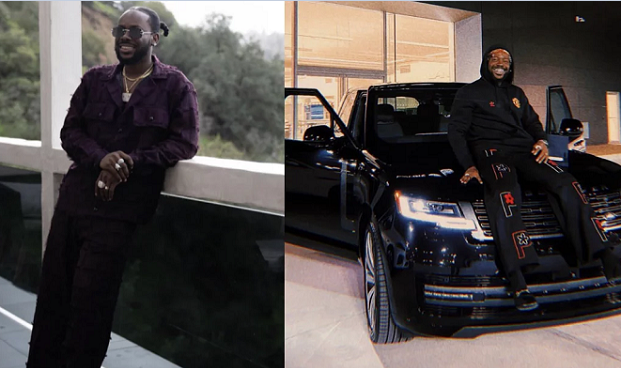 Adekunle Gold range rover Adekunle Gold