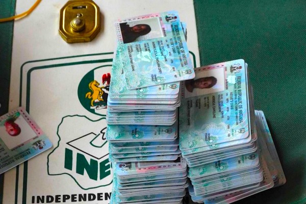 Alaba Traders Shut Market To Collect PVCs Alaba