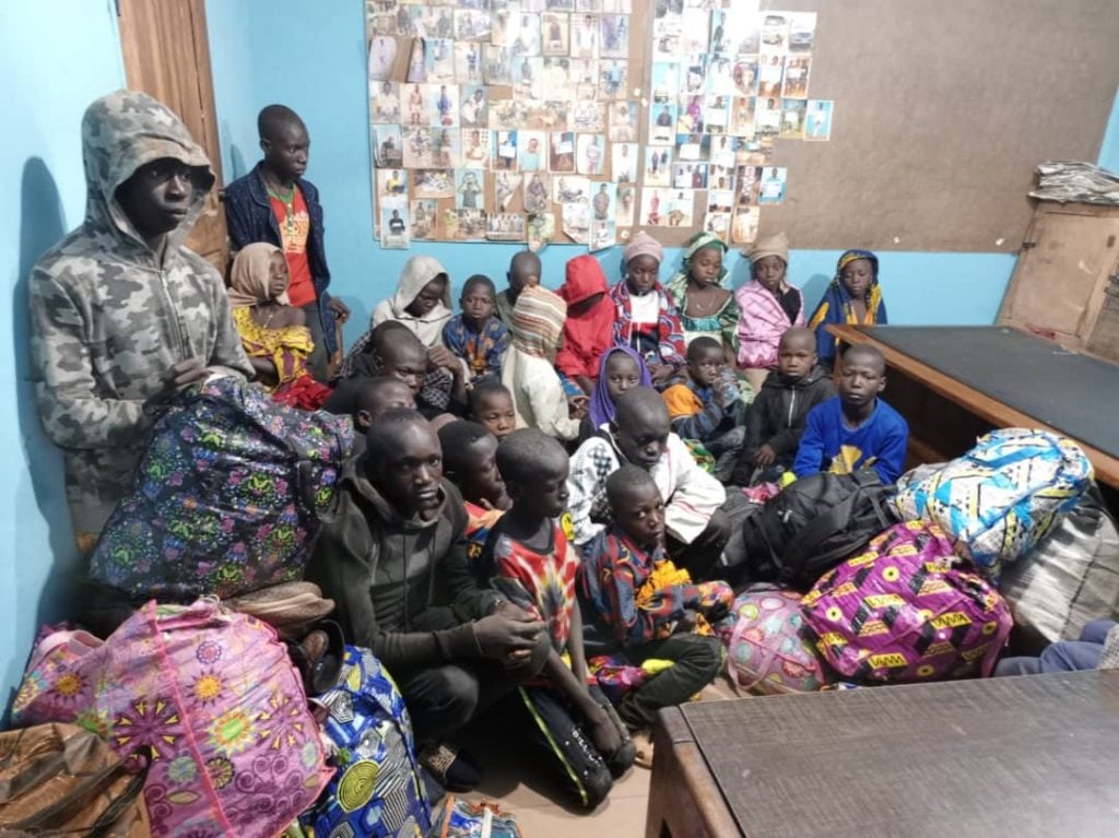 IMG-20230114-WA0060-1024x767 Kwara: Police arrest suspected human traffickers, rescue 41 children
