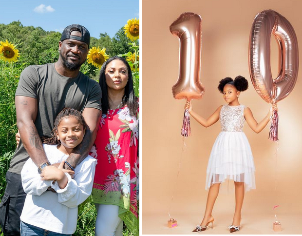 Peter & Omolola Okoye Celebrate Daughter At 10 Peter & Omolola Okoye