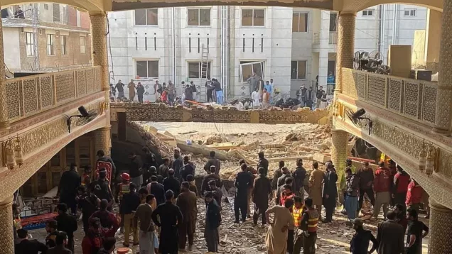 Taliban claims responsibility for deadly blast in Pakistan mosque Pakistan Mosque