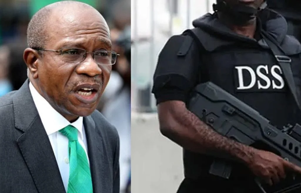 CBN Office Not Invaded, Emefiele Not Arrested – DSS Emefiele