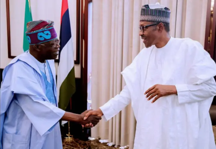 Buhari, Tinubu Meet In Aso Villa Tinubu