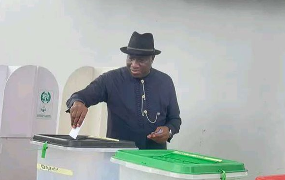 Goodluck Jonathan VOTES
