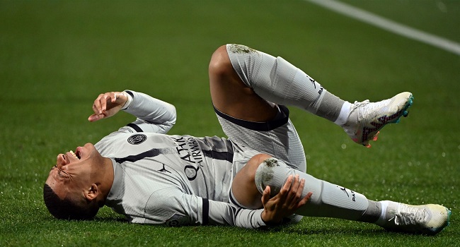 Kylian-Mbappe Mbappe Hurt Ahead Of Bayern Clash In Champions League