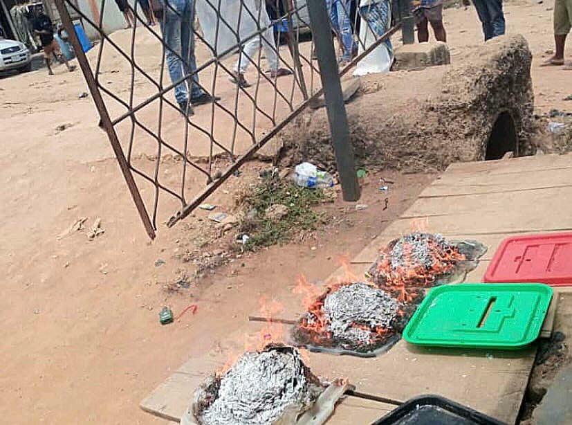 Polling units, elections materials destroyed at Oshodi, Elegushi Polling units, elections materials destroyed at Oshodi, Elegushi