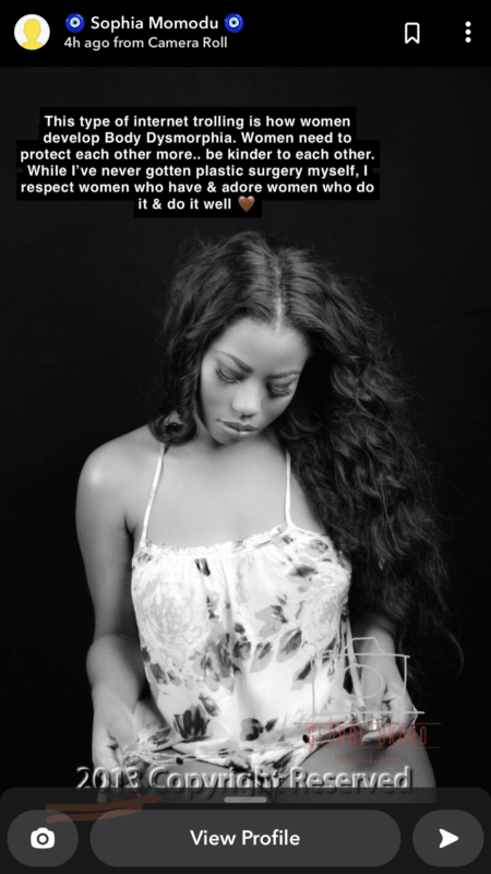 Sophia Momodu