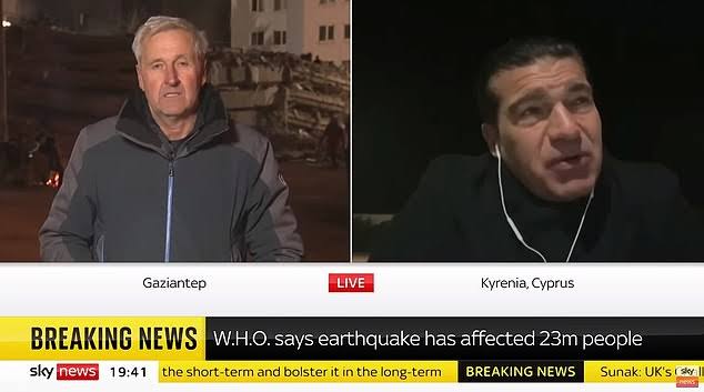 'We're broken': The Football Factory's Tamer Hassan chokes back tears as he reveals he and Love Island star daughter Belle have lost family in the Turkish earthquake
