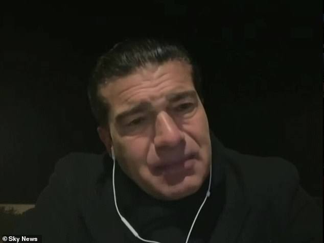 'We're broken': The Football Factory's Tamer Hassan chokes back tears as he reveals he and Love Island star daughter Belle have lost family in the Turkish earthquake
