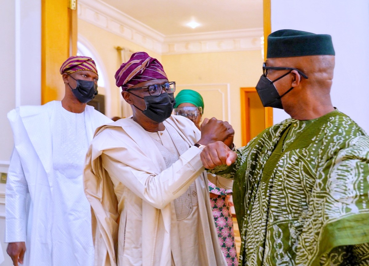 Abiodun Commiserates With Sanwo-Olu Dapo Abiodun
