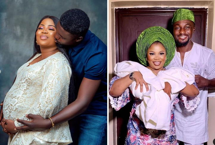 Actor Niyi Johnson Unveils Twins Name Niyi Johnson Twins Name