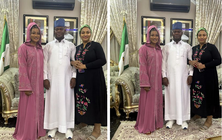 BBNaija’s Phyna Meets Gov Yahaya Bello & Wife