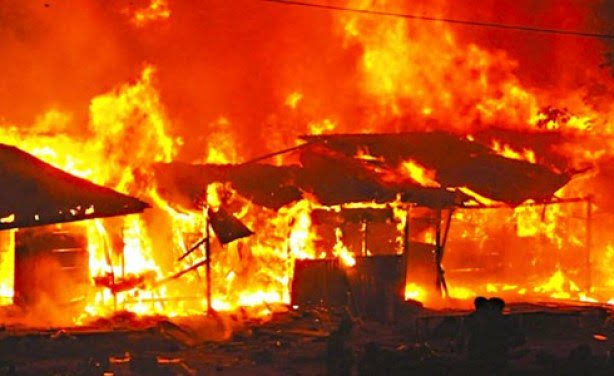 Grandmother who set her son, daughter-in-law, grandchildren ablaze is dead Grandmother, ablaze