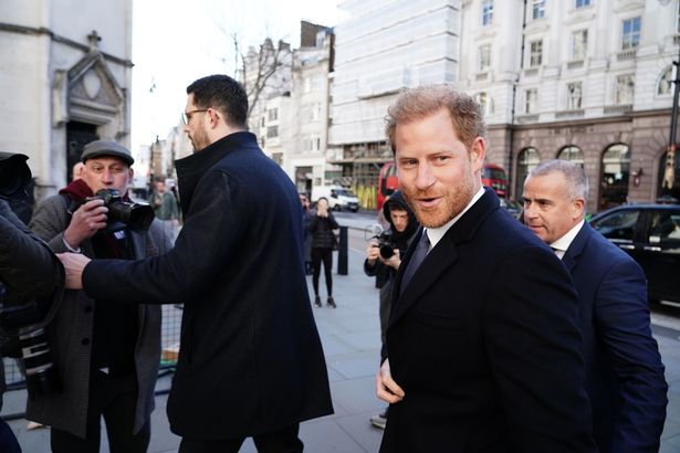 Prince Harry, london court