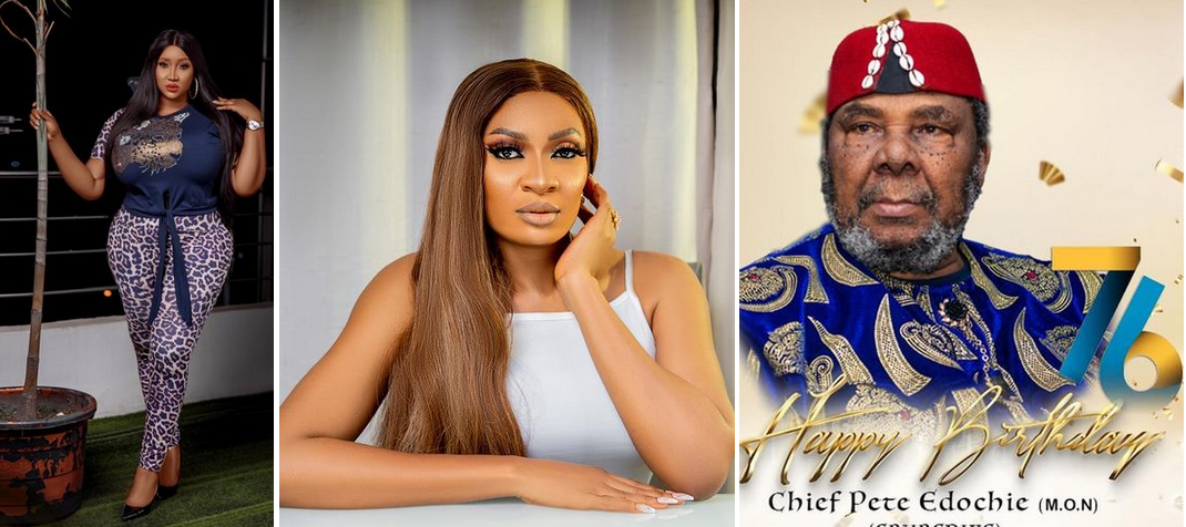 Yul Edochie's WIVES Celebrate Father- In-Law At 76 Yul Edochie