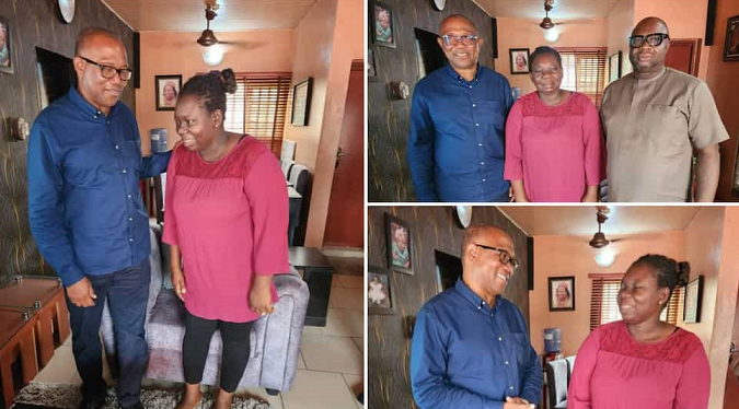 peter obi visits victims Obi