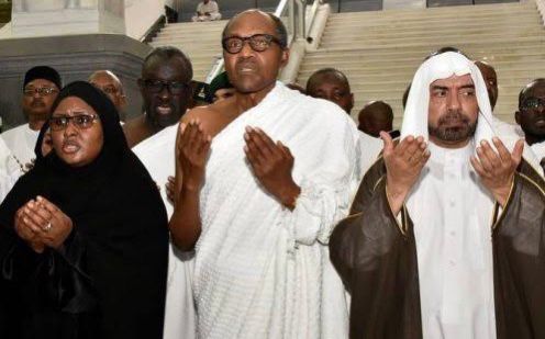 Buhari Leaves Madinah For Mecca Buhari, Mecca
