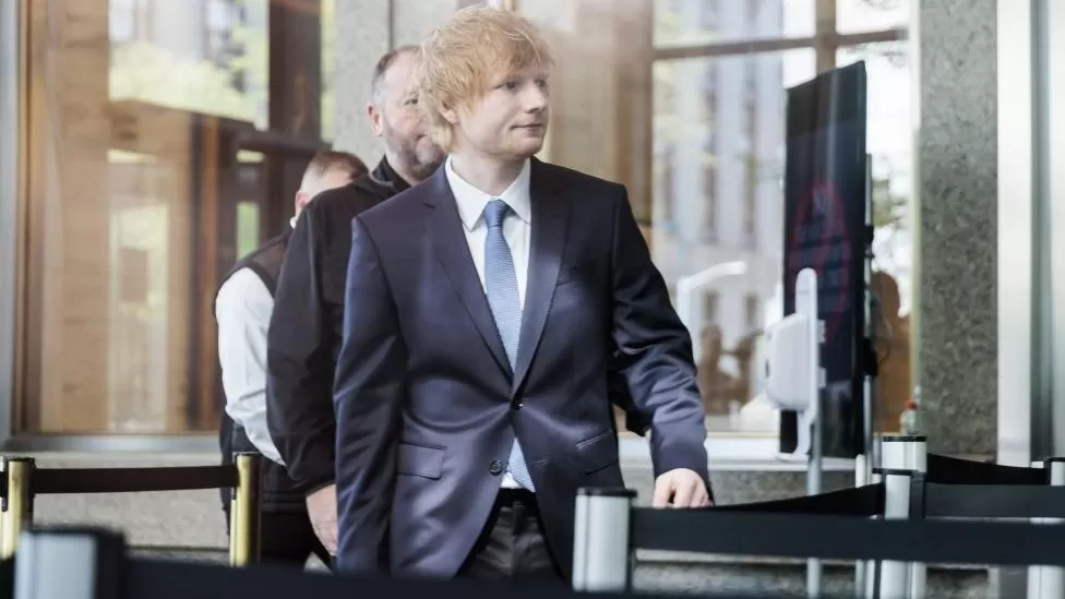 Ed Sheeran appears in court for start of copyright trial Ed Sheeran