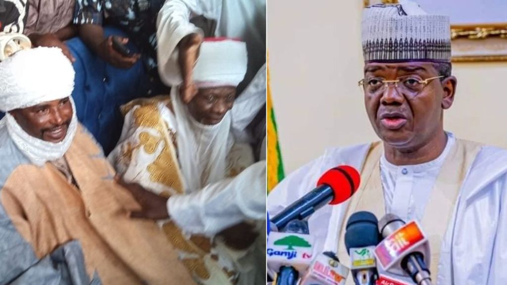 Gov. Matawalle Reinstates Emir Who Turbaned Notorious Bandit Turbaned Notorious Bandit, Emir