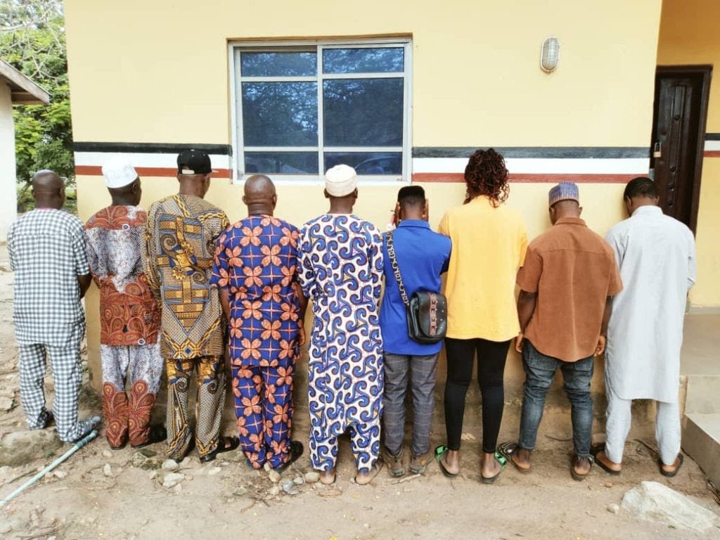 NSCDC arrests nine for bypassing electric meter NSCDC arrests nine for bypassing electric meter