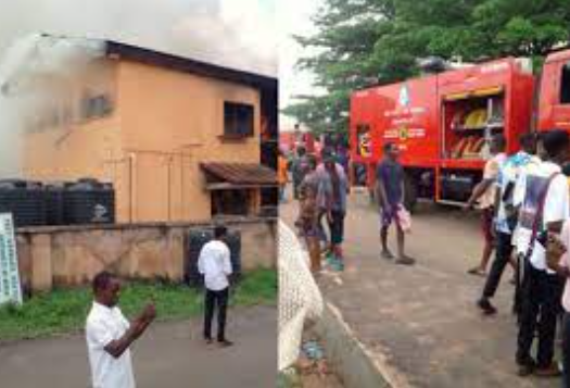 UNIBEN Female Hostel Gutted By Fire UNIBEN