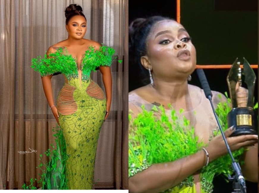 Bimbo Ademoye wins Best Actress in Comedy Bimbo Ademoye