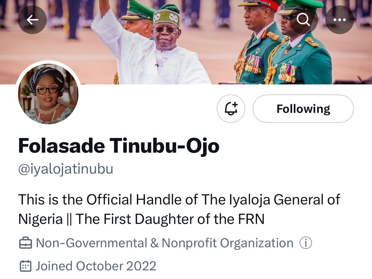 Tinubu's daughter
