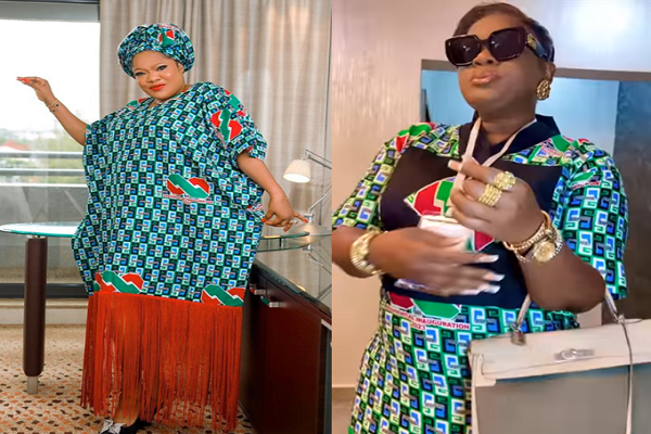 Toyin Abraham, Eniola Badmus, others rock matching outfits for Tinubu’s inauguration Toyin Abraham,