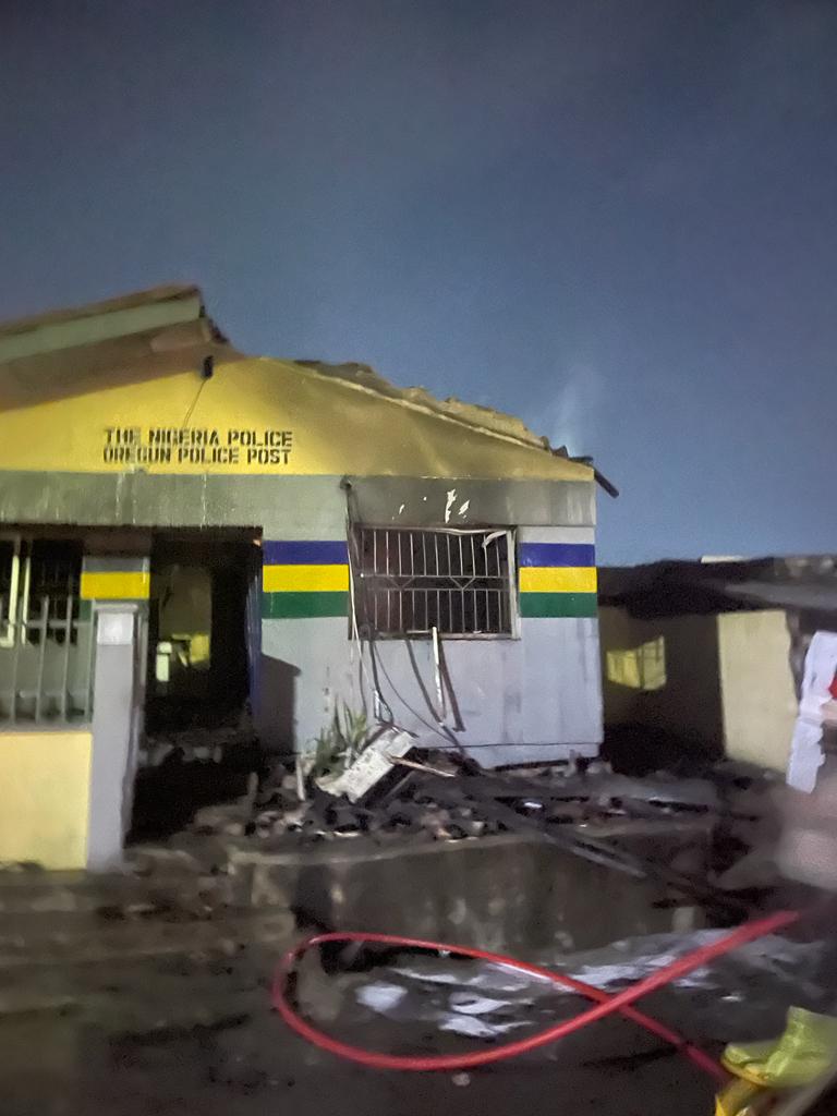 Lagos police post