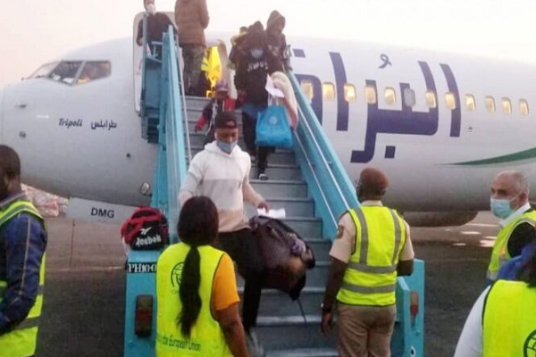 102 stranded Nigerians return from Libya Libya