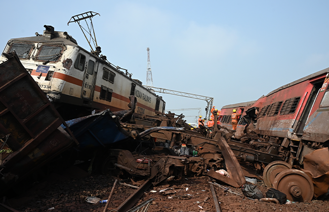 India train crash