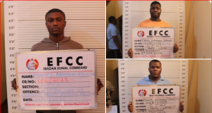 Internet fraudsters jailed, forfeit N7m, car internet fraudsters