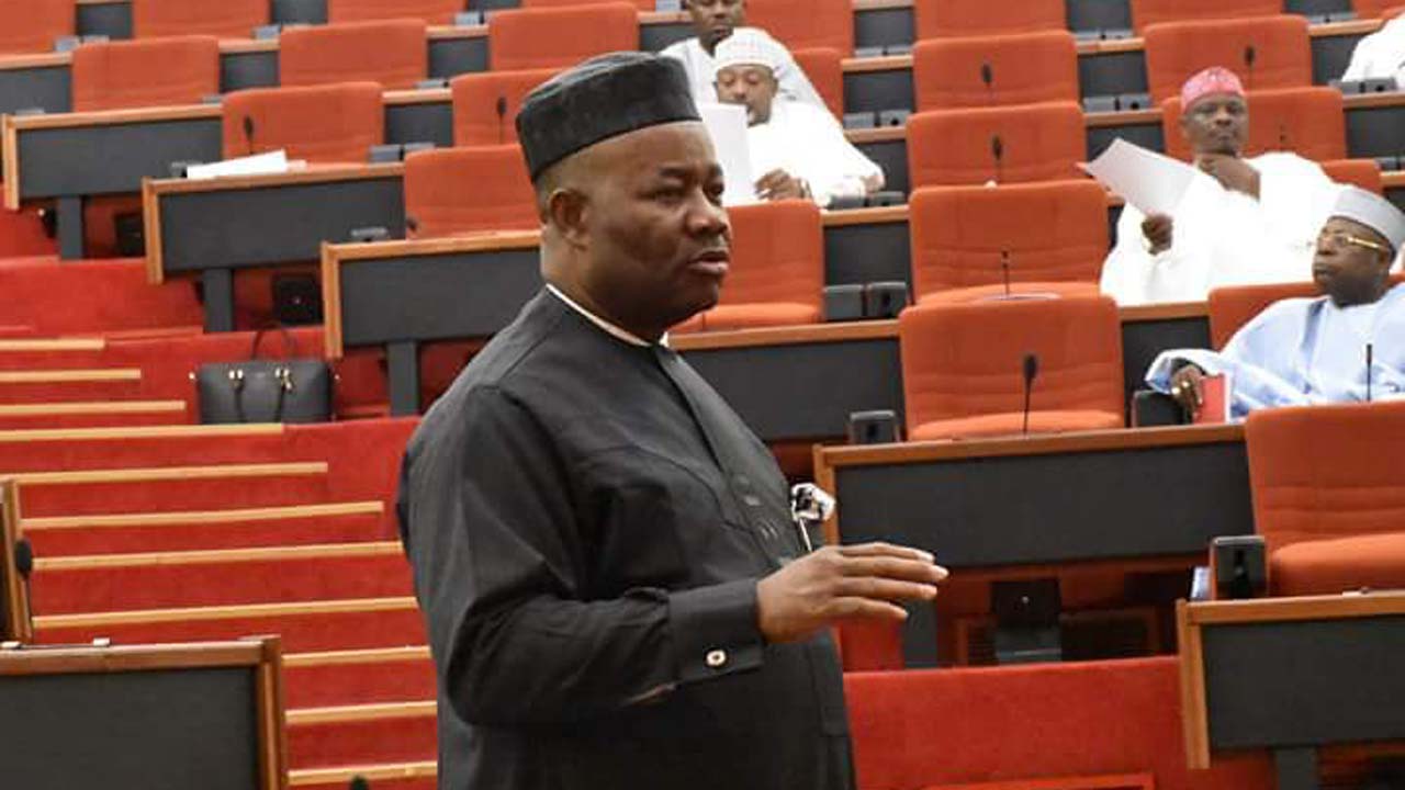 Akpabio elected Senate President Akpabio