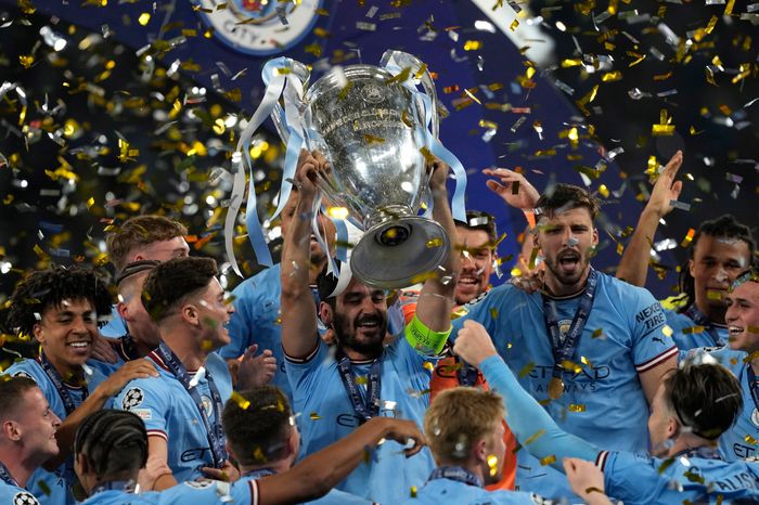 Manchester City wins Champions League for first time Manchester City