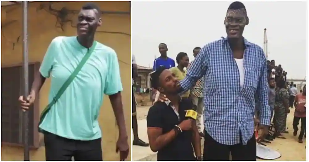 Nigeria’s tallest man, Afeez Agoro is dead Afeez Agoro