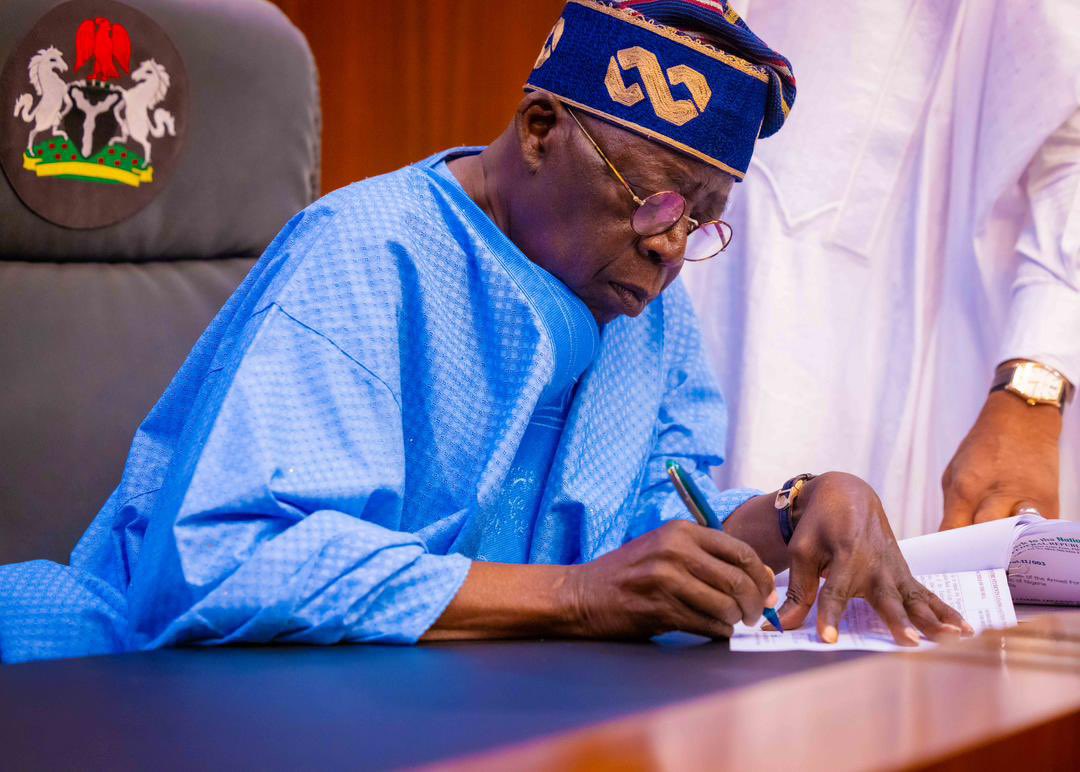 Tinubu signs data protection bill into law data protection bill